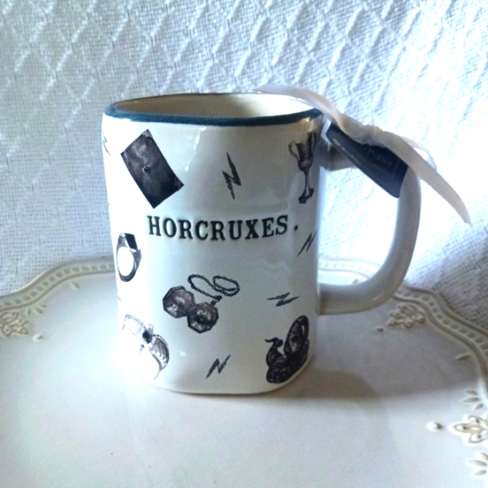 Rae Dunn × Wizarding World Harry Potter HORCRUXES Ceramic Mug